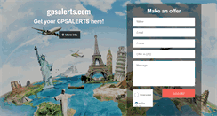 Desktop Screenshot of gpsalerts.com